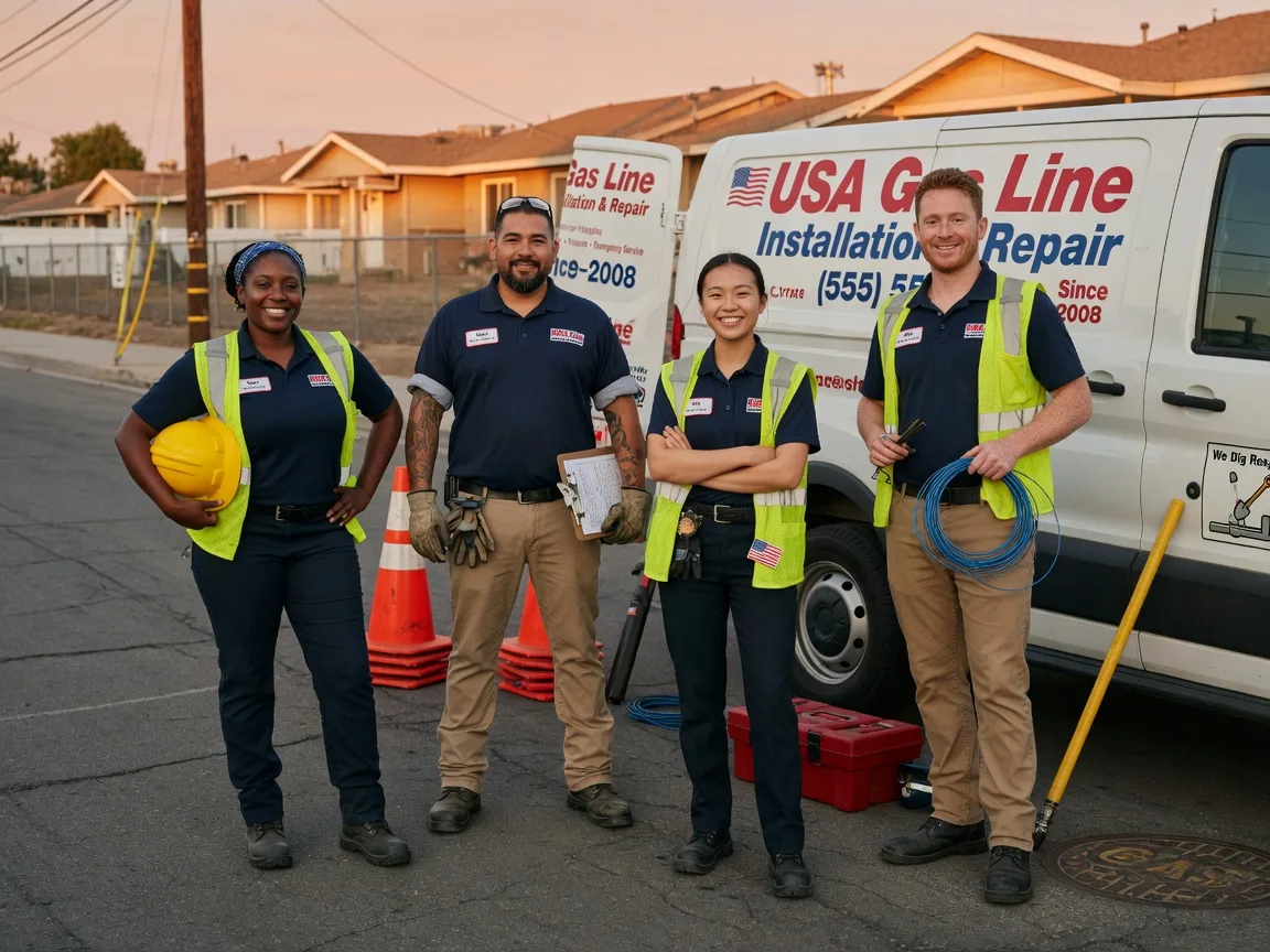 Gas Line Installation company in Avoca, IN